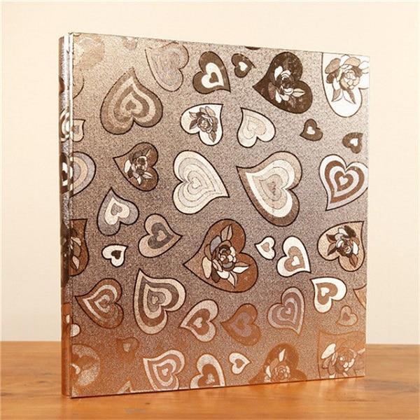 600 Sheets 6-inch Photo Interstitial Photo Album Retro PU leather Foto Albums Scrapbook Wedding Memory Album