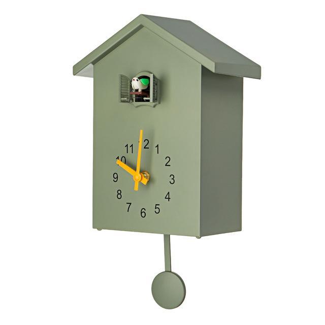 3 Colors Cuckoo Quartz Wall Clock Modern Bird Home Living Room Hanging Watch Horologe Clocks Timer Office Home Decoration Gifts